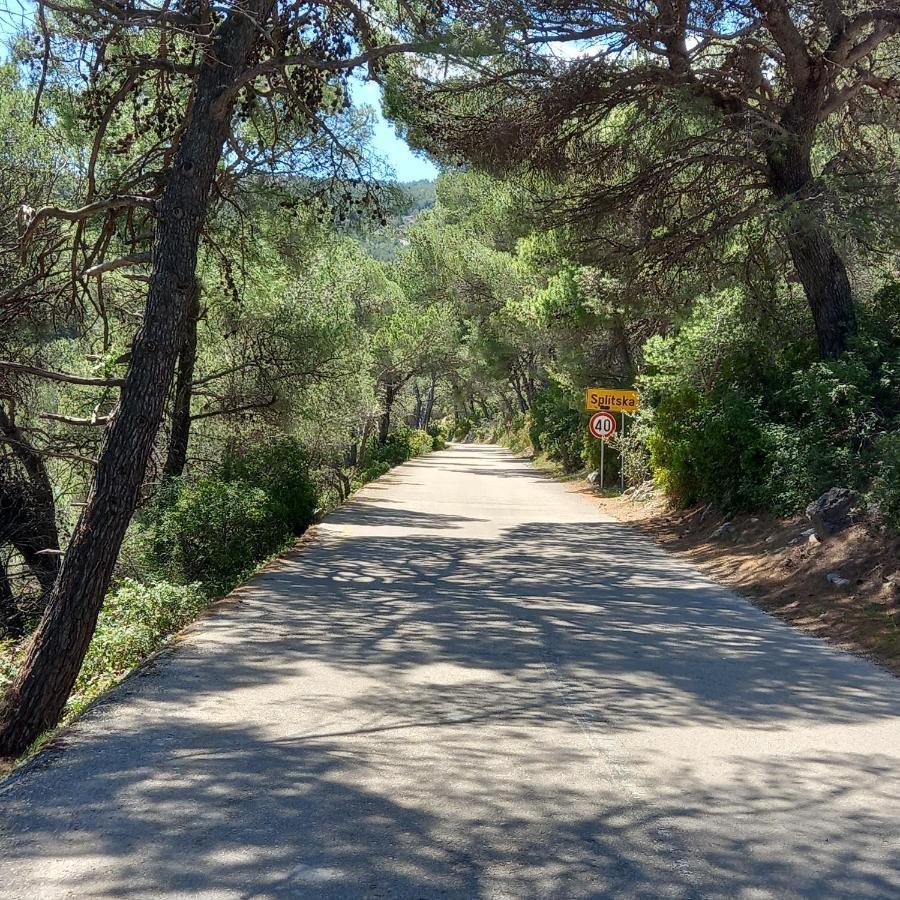 Kuca Za Odmor Skalina - Sea View Villa Splitska Luaran gambar