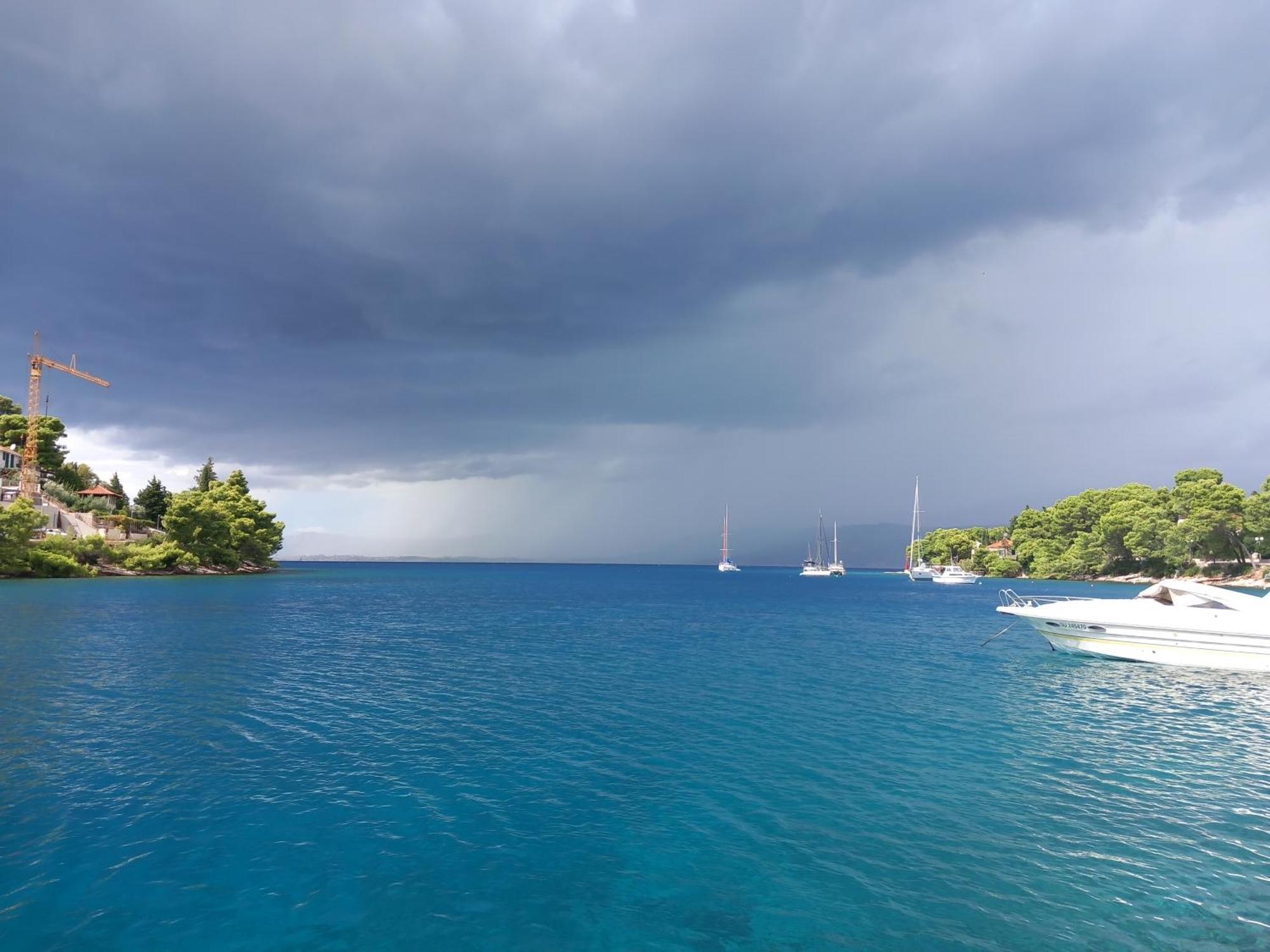 Kuca Za Odmor Skalina - Sea View Villa Splitska Luaran gambar