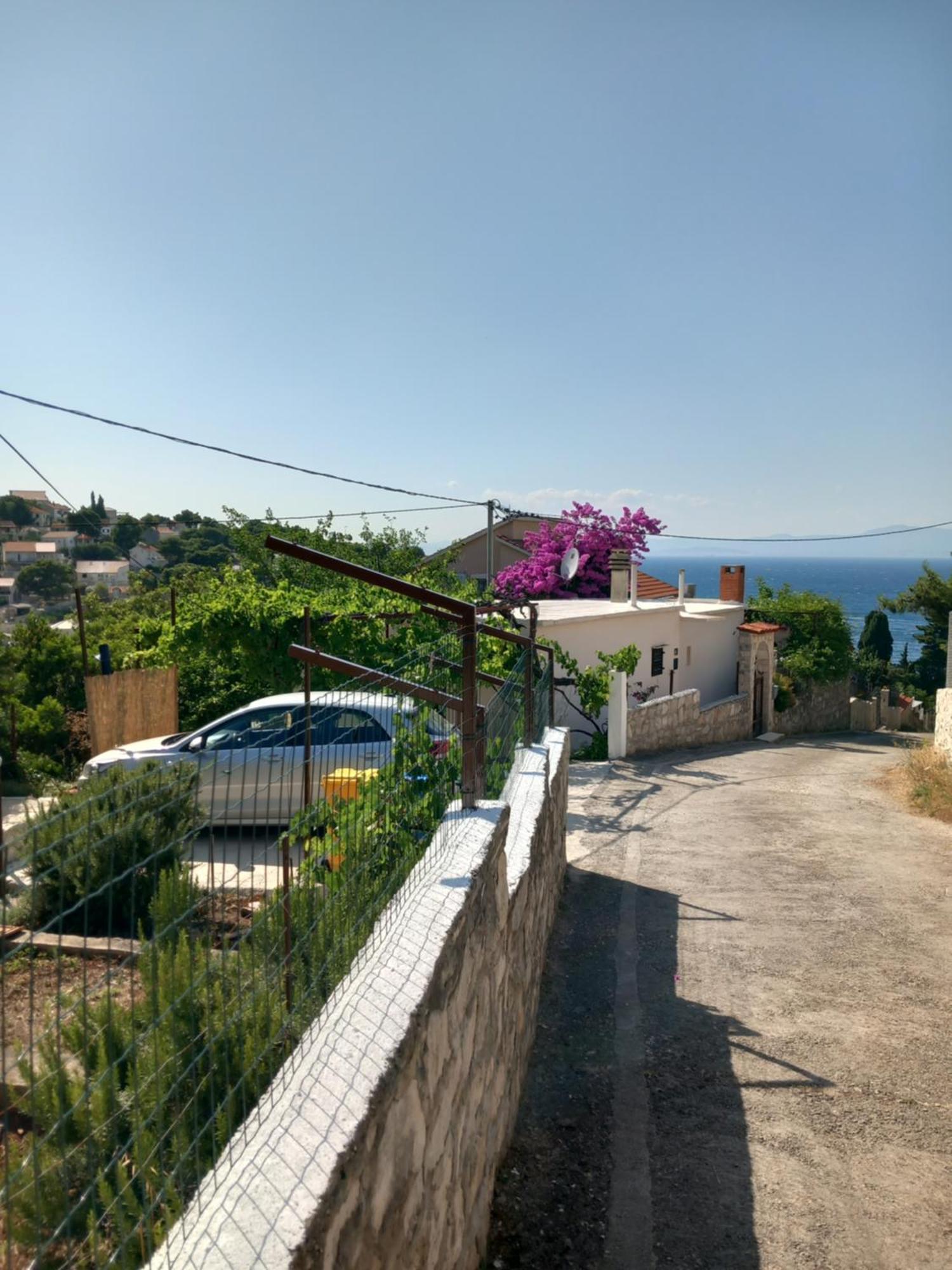 Kuca Za Odmor Skalina - Sea View Villa Splitska Luaran gambar