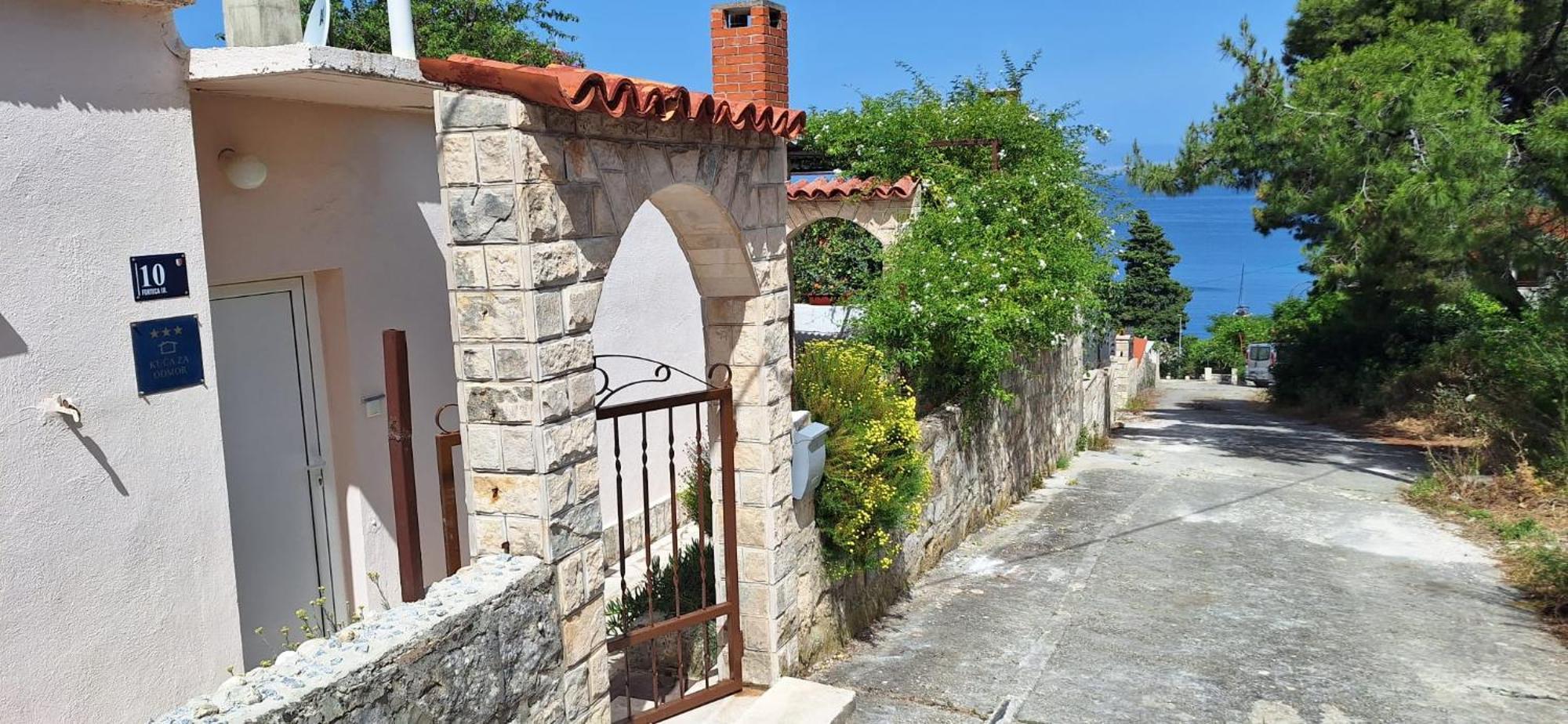Kuca Za Odmor Skalina - Sea View Villa Splitska Luaran gambar
