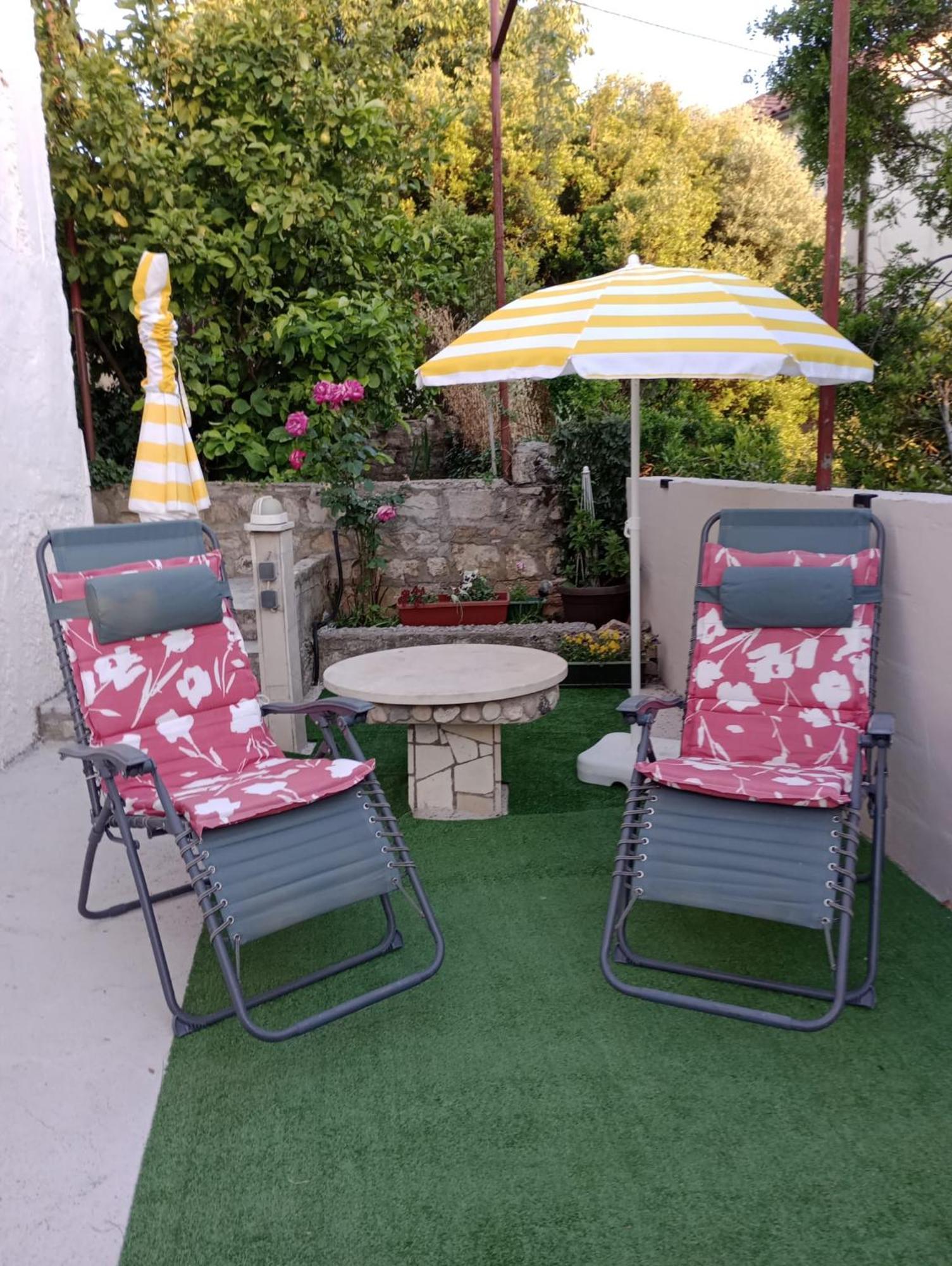 Kuca Za Odmor Skalina - Sea View Villa Splitska Luaran gambar